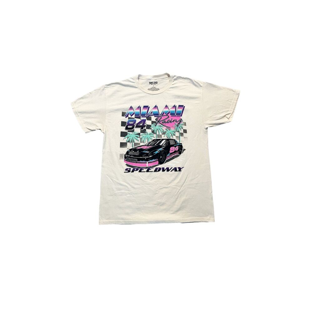 Thrift Shop Miami 84 Racing Speedway Graphic Tee Cream